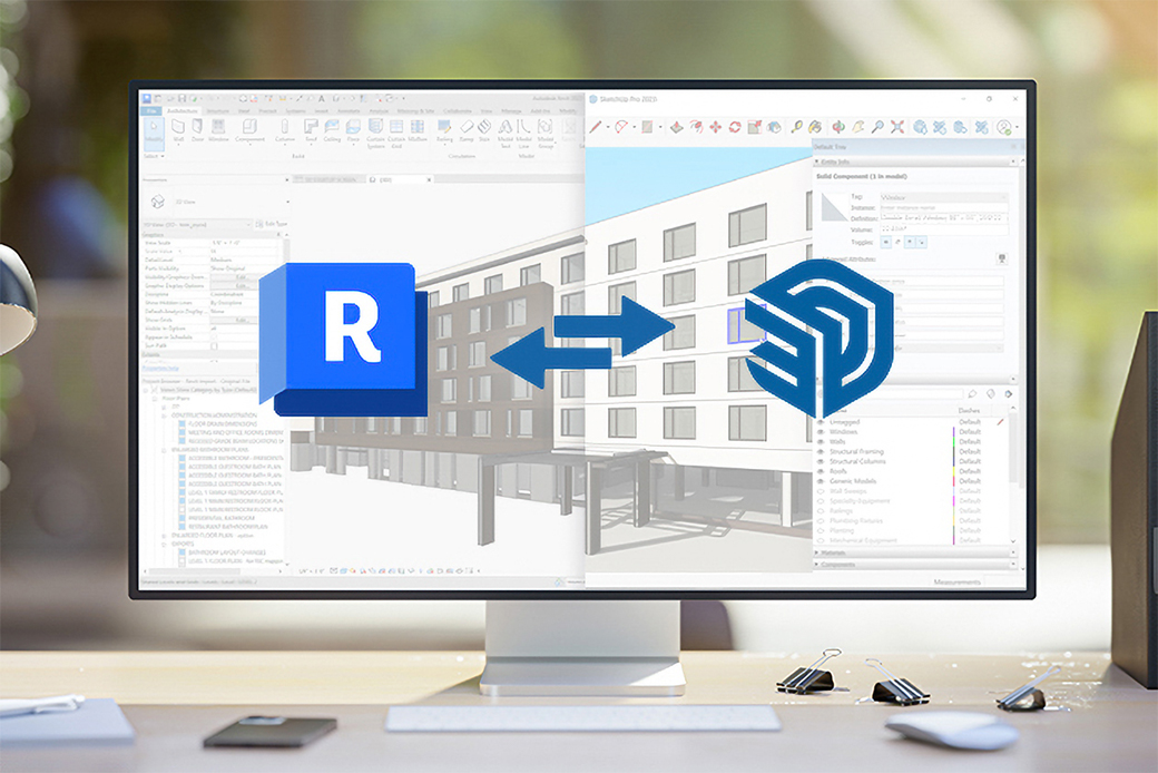 Prepojenie Revitu a SketchUpu